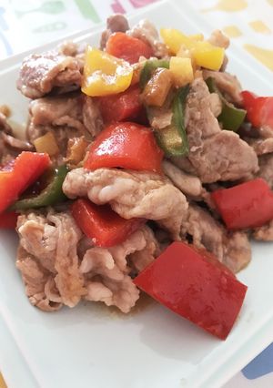 豚肉とピーマンの塩レモン炒め-レシピのメイン写真