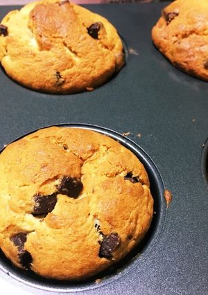 簡単完熟バナナチョコマフィン-レシピのメイン写真