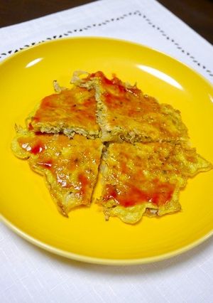 簡単！レタスのイタリアン卵焼き-レシピのメイン写真
