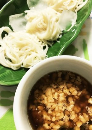 アレンジ素麺つゆ★大根おろしと納豆-レシピのメイン写真