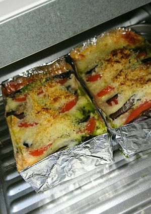 なすとトマトとチーズのオーブン焼き-レシピのメイン写真