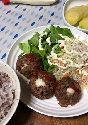 ころころハンバーグ-レシピのメイン写真