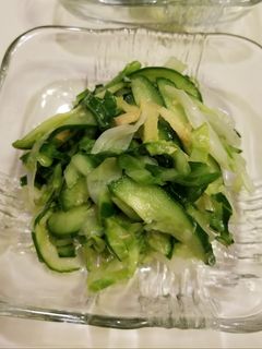 キャベツときゅうりの酢の物♡ +生姜-レシピのメイン写真