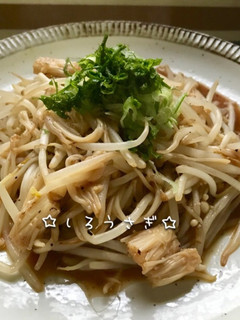 もう一品!もやしとえのきのオイスター炒め-レシピのメイン写真