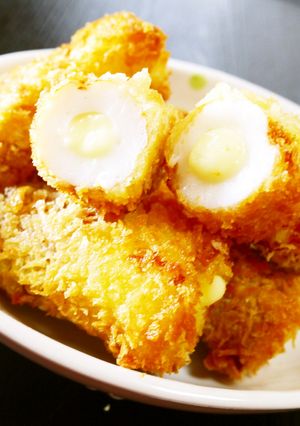 ２ステップ衣で！チーズinちくわフライ-レシピのメイン写真