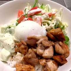 野菜たっぷり鶏たま丼-レシピのメイン写真