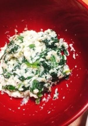 豆腐とほうれん草のごま味噌和え-レシピのメイン写真