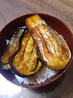 なすでヘルシー!絶品❗なすのかば焼き丼-レシピのメイン写真