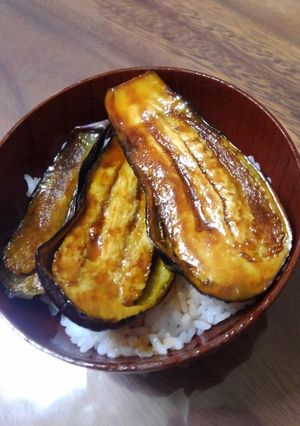 なすでヘルシー！絶品❗なすのかば焼き丼-レシピのメイン写真