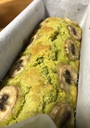 小松菜とバナナのパウンドケーキ-レシピのメイン写真