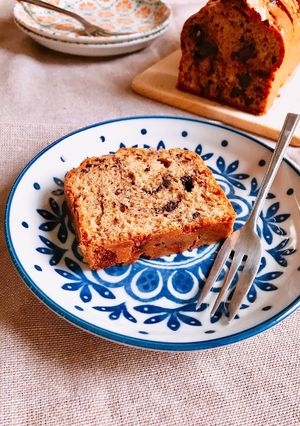 オリーブオイルで♡バナナチョコパウンド-レシピのメイン写真