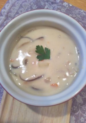 ほっこり♫豆乳きのこスープ♫-レシピのメイン写真