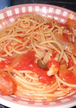 アラビアータ風簡単ピリ辛パスタ-レシピのメイン写真