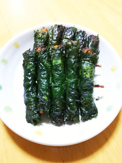 山形郷土料理 しそ巻き 味噌-レシピのメイン写真