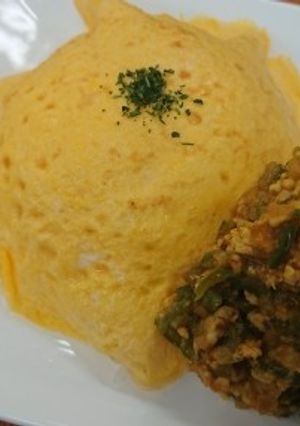 キーマオムライス（透析食）-レシピのメイン写真