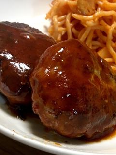 やわらか肉汁ハンバーグ-レシピのメイン写真