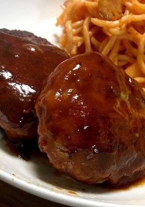 やわらか肉汁ハンバーグ-レシピのメイン写真