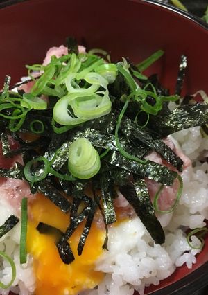 超簡単！山かけネギトロどんぶり-レシピのメイン写真