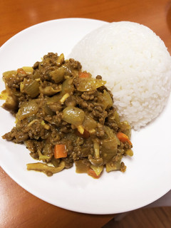 時短・ヘルシー! ルゥ無しキーマカレー-レシピのメイン写真