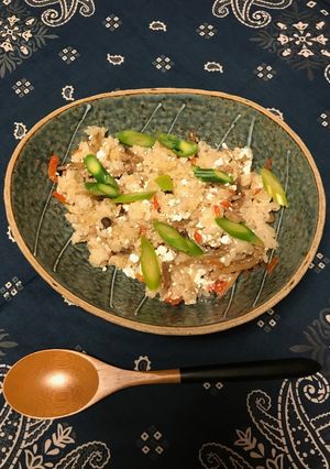 【腸活】カッテージチーズの混ぜごはん-レシピのメイン写真