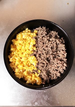 そぼろご飯（そぼろのみ）-レシピのメイン写真