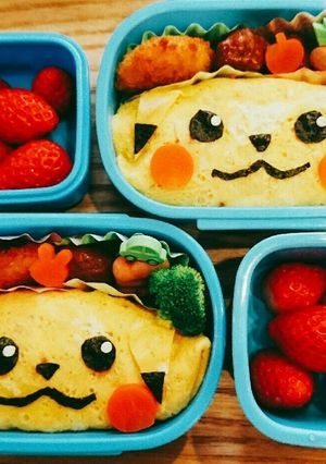 ポケモン＊ピチュウ＊キャラ弁-レシピのメイン写真