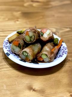 野菜の肉巻き-レシピのメイン写真
