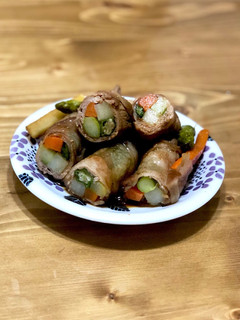 野菜の肉巻き-レシピのメイン写真