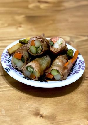 野菜の肉巻き-レシピのメイン写真