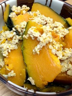 【離乳食中期】取分けOK!南瓜のそぼろ煮-レシピのメイン写真