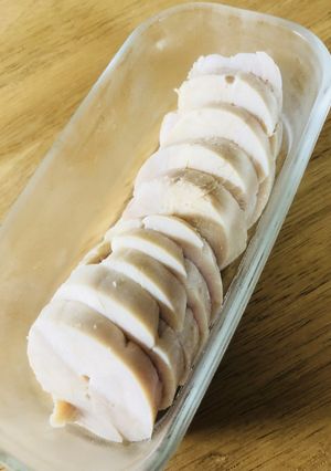 ササミの鶏ハム-レシピのメイン写真