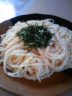 手抜き♥!簡単クリームたらこパスタ-レシピのメイン写真