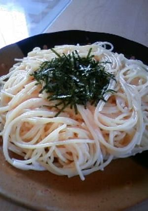 手抜き♥!簡単クリームたらこパスタ-レシピのメイン写真
