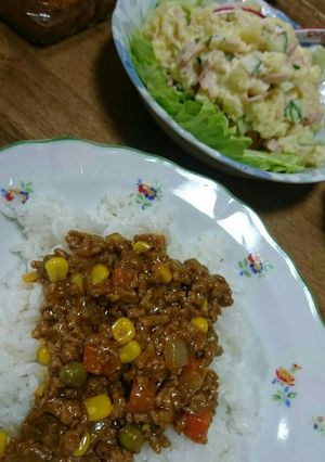 辛くない！キーマカレー-レシピのメイン写真