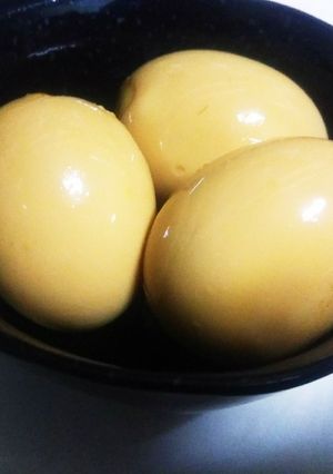 SNSで話題☆15時間放置味玉(固茹)-レシピのメイン写真