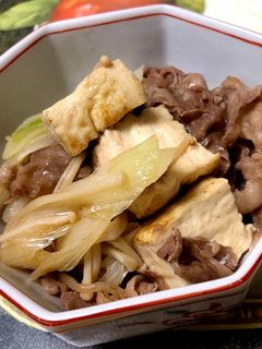 肉豆腐-レシピのメイン写真