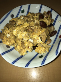 卵とミックスビーンズ、ツナのスパイス炒め-レシピのメイン写真