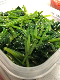 ほうれん草の胡麻和え-レシピのメイン写真