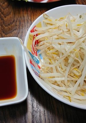 レモン醤油がけの茹でもやしサラダ-レシピのメイン写真