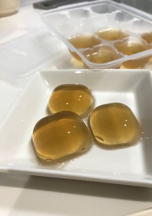 離乳食後期★お茶寒天ゼリーで水分補給！-レシピのメイン写真