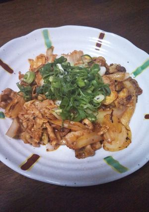 フライパンで作れる本格中華⑬【豚キムチ】-レシピのメイン写真