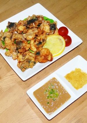 あんこう の唐揚げ　～絶品！肝ソース～-レシピのメイン写真