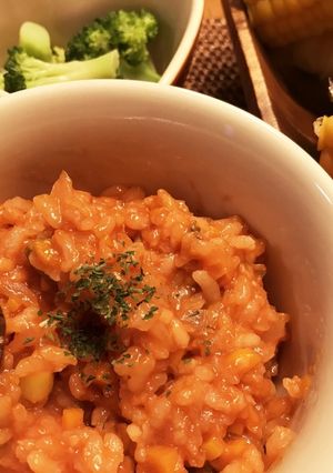 夏野菜のトマトリゾット-レシピのメイン写真