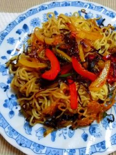 塩昆布焼きそば-レシピのメイン写真