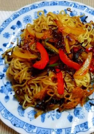 塩昆布焼きそば-レシピのメイン写真