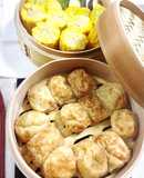 せいろでふんわり！冷凍たこ焼きが絶品に☆