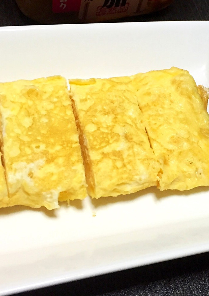 超簡単！味濃いめのだし巻き卵！！-レシピのメイン写真