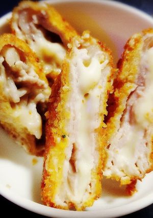 ご飯やお弁当に！チーズミルフィーユカツ-レシピのメイン写真