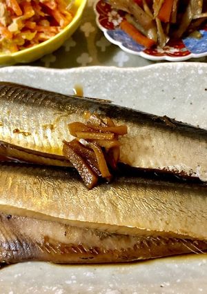 フライパンでパパッと簡単 イワシの生姜煮-レシピのメイン写真