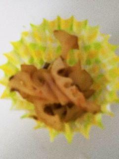 蓮根炒め お弁当に-レシピのメイン写真